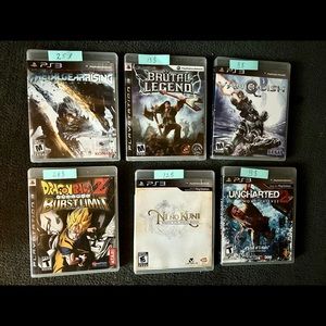 6 PS3 Game’s